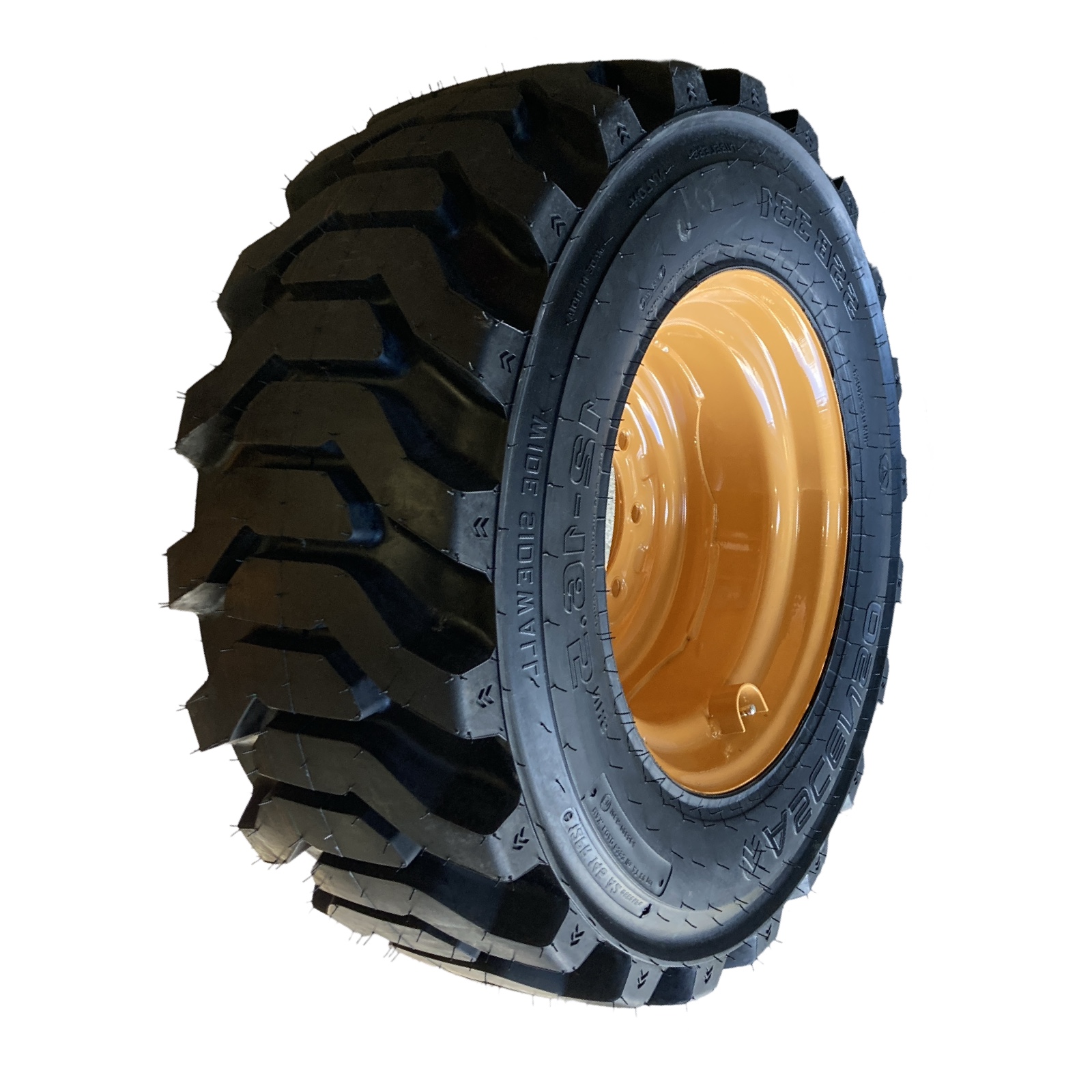 1 or 4-12-16.5 SSB331 Skid Steer Tires/Rims for Case 1845C & more-12X16 ...