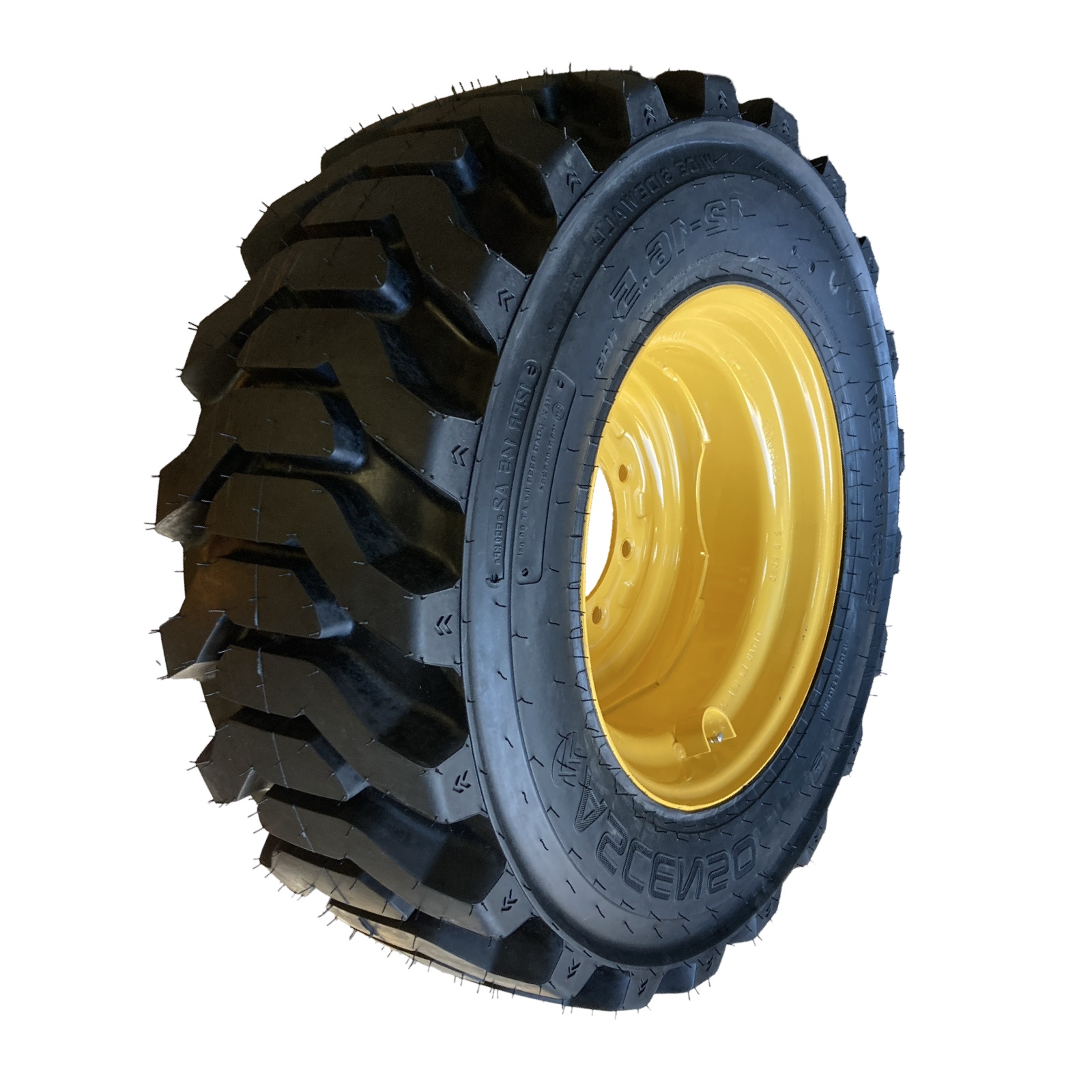 1 or 4-12-16.5 SSB331 Skid Steer Tires/Rims for New Holland L175 & more ...