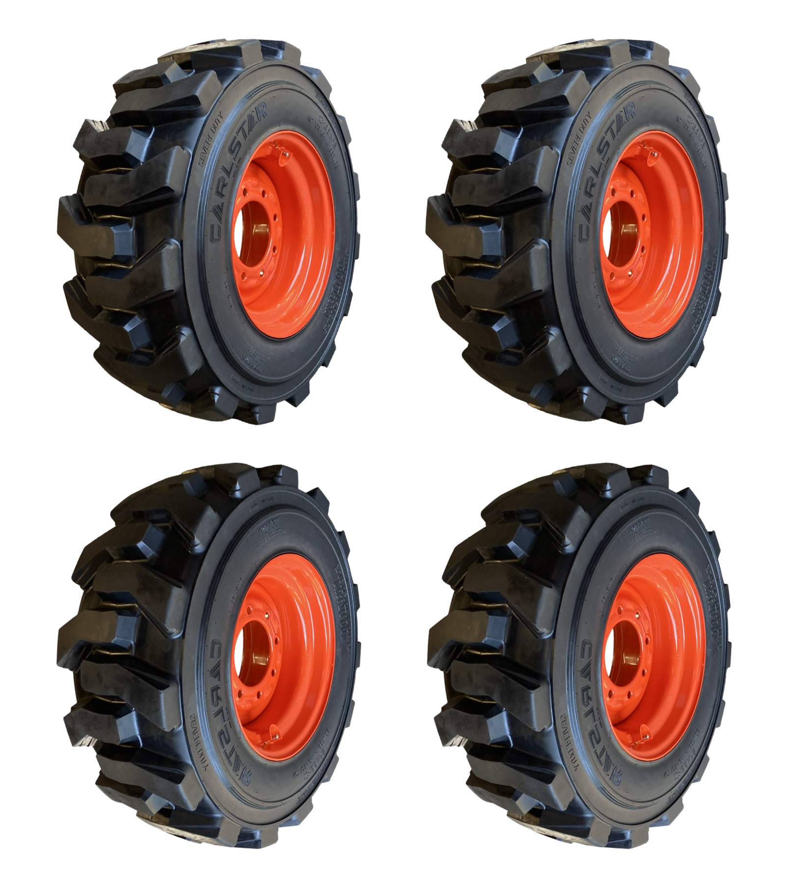 12-16.5 GRD FRC 400 Ultra Skid Steer Tires/Wheels/Rims for Bobcat ...