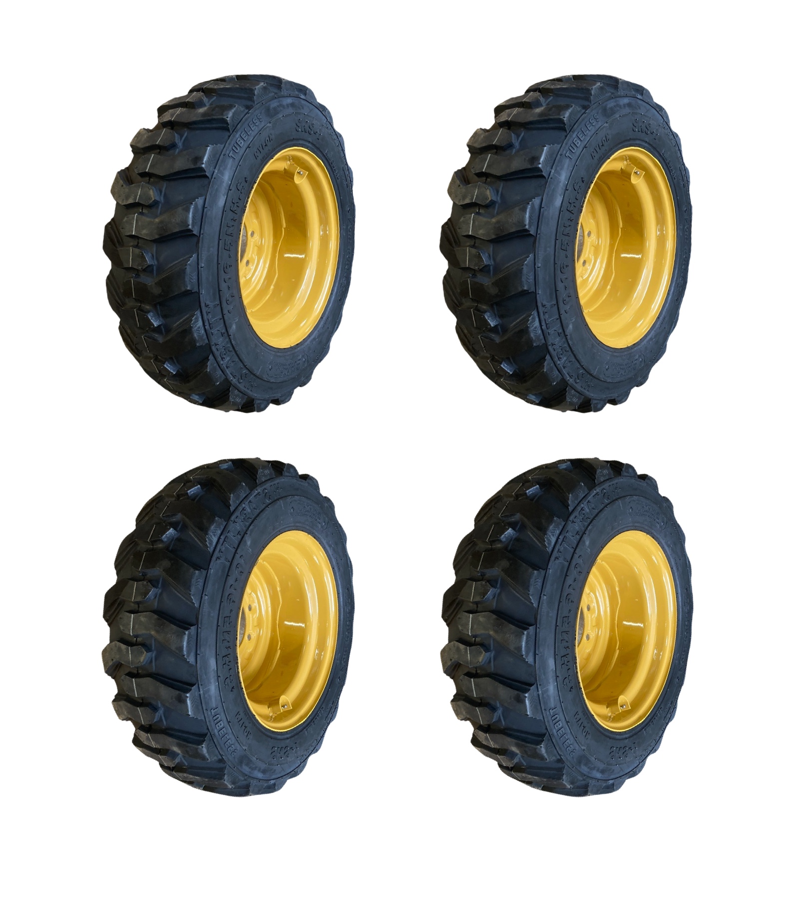 10-16.5 SKS-1 Skid Steer Tires/Rims for Caterpillar 216, 226 and more ...