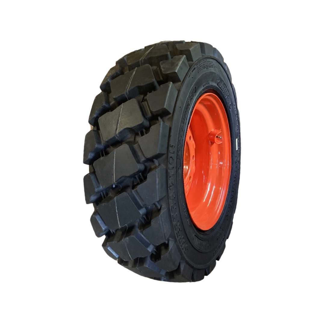 1 or 4-Heavy Duty 10-16.5 SKS-7 Skid Steer Tires/Rims/Wheels for Bobcat ...