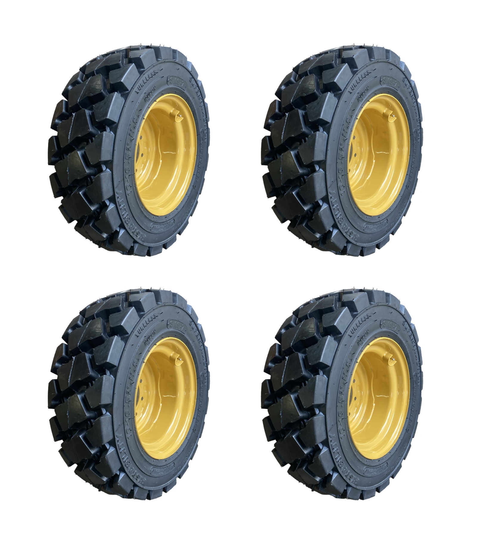 HeavyDuty 10-16.5 SKS-7 Skid Steer Tires/Rims for CAT,Caterpillar ...