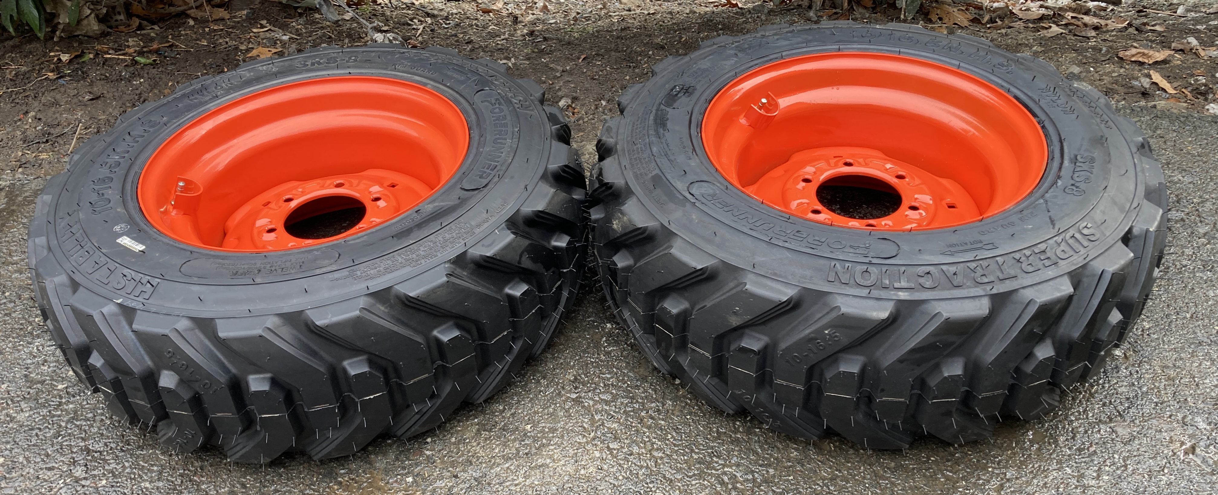HD 10-16.5 SKS-8 Tires/Rims for some Kubota & Kioti Tractor Fronts ...