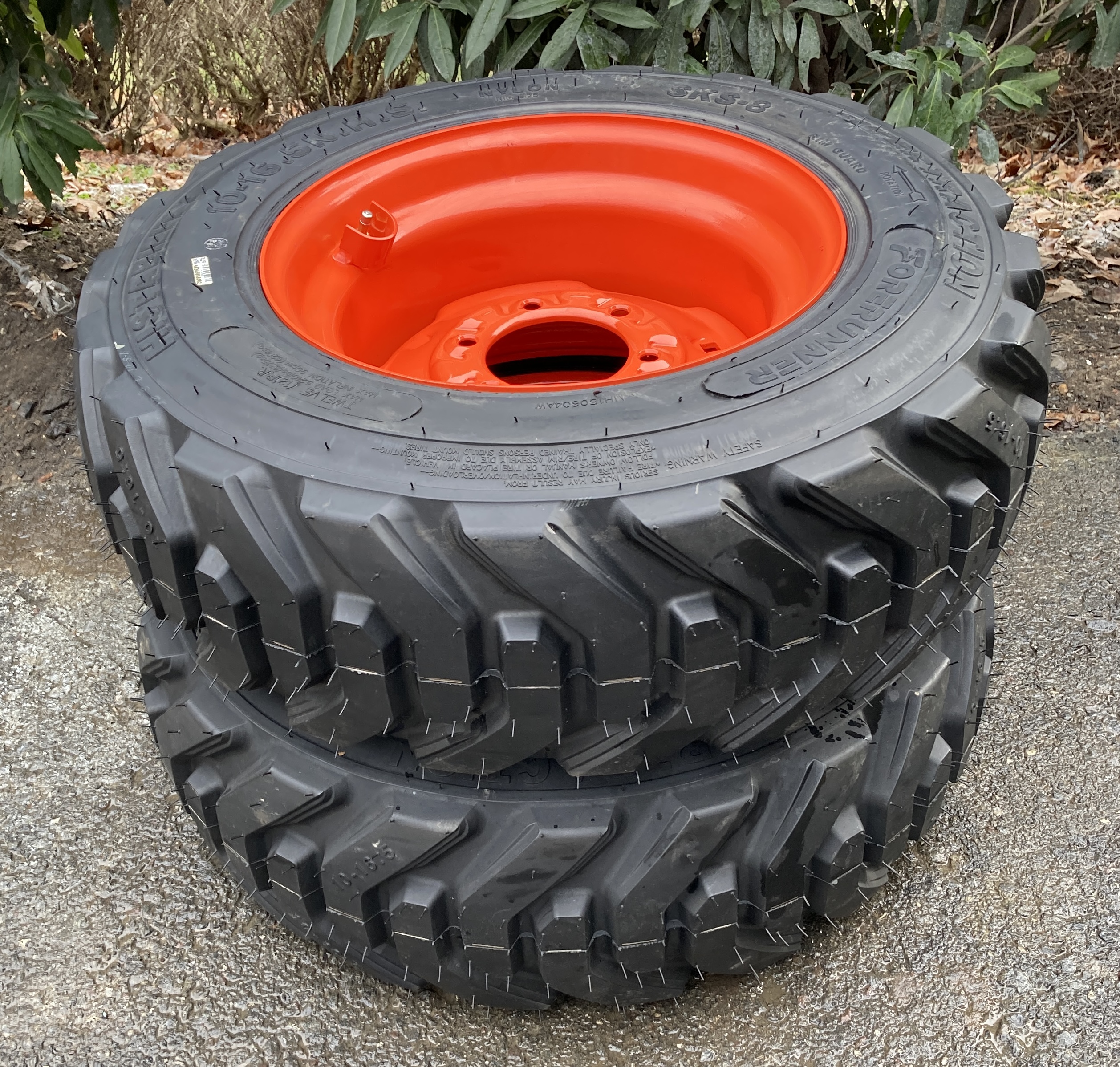 HD 10-16.5 SKS-8 Tires/Rims for some Kubota & Kioti Tractor Fronts ...
