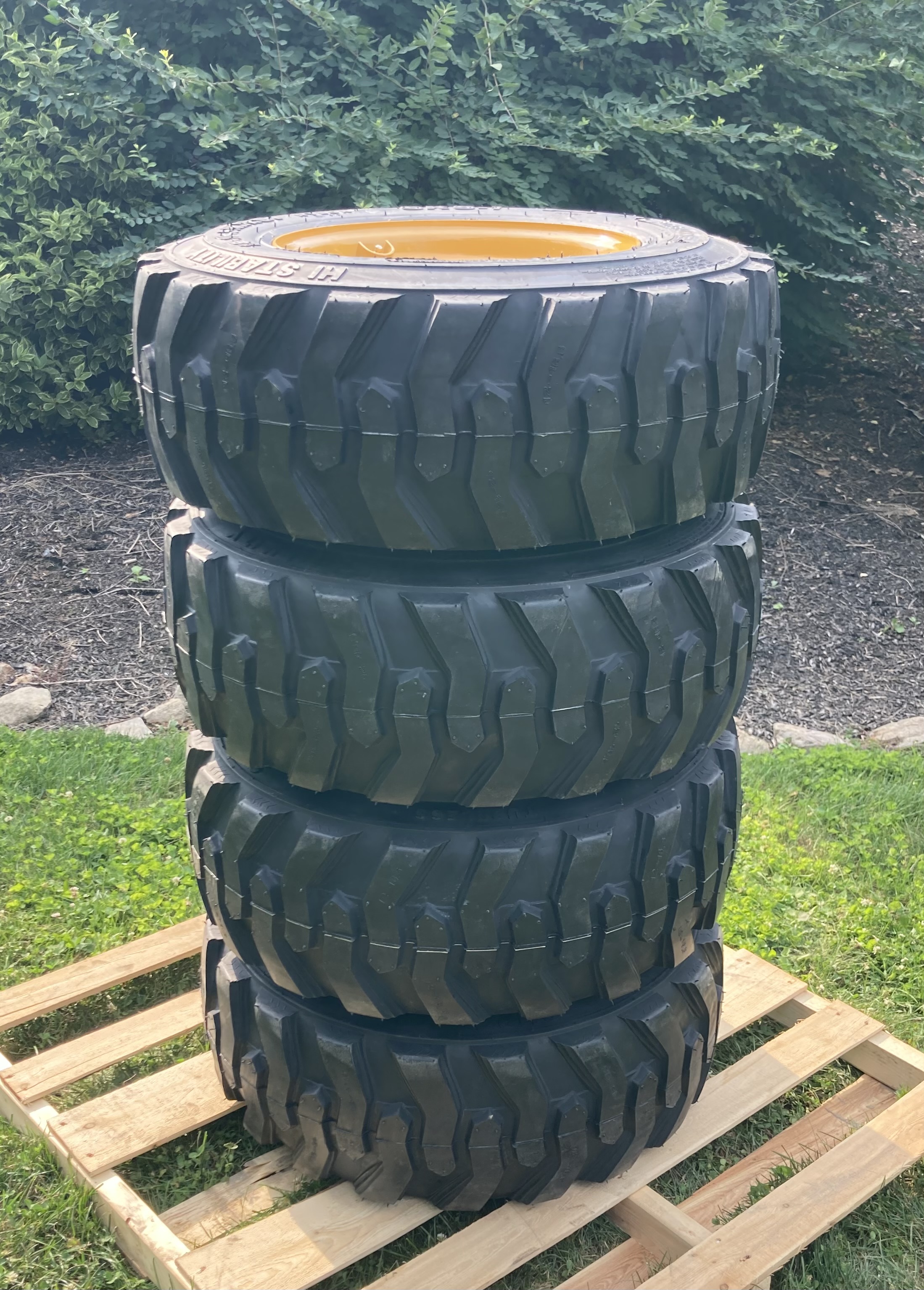 1 or 4-12-16.5 Skid Steer Tires/Rims/Wheels for Caterpillar & more ...