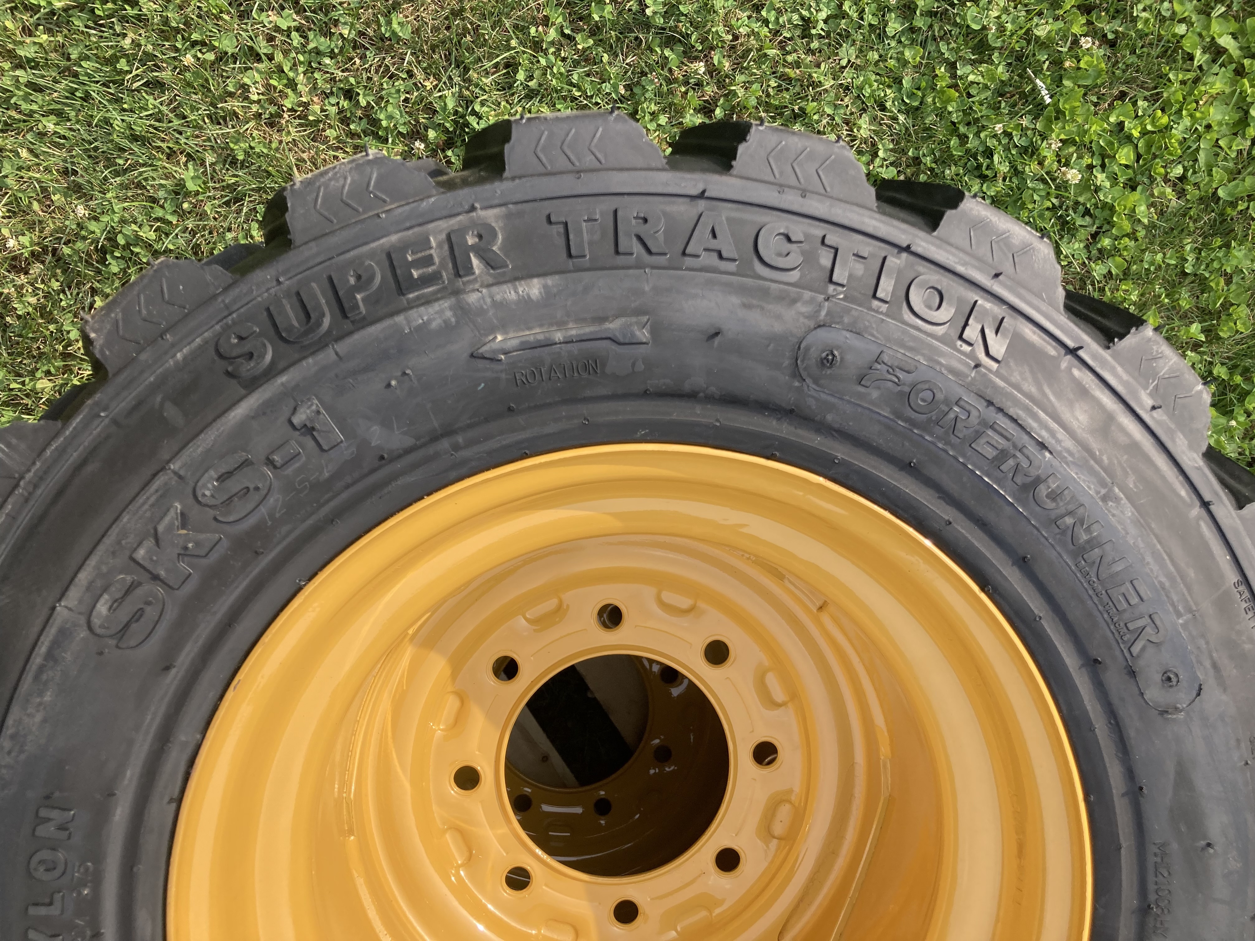 1 or 4-12-16.5 Skid Steer Tires/Rims/Wheels for Caterpillar & more ...
