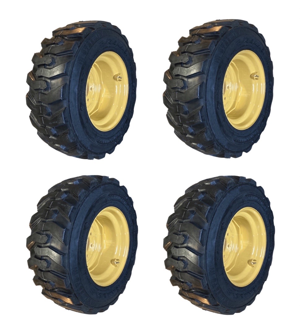 1 or 4-12-16.5 Skid Steer Tires/Rims/Wheels for Caterpillar & more ...
