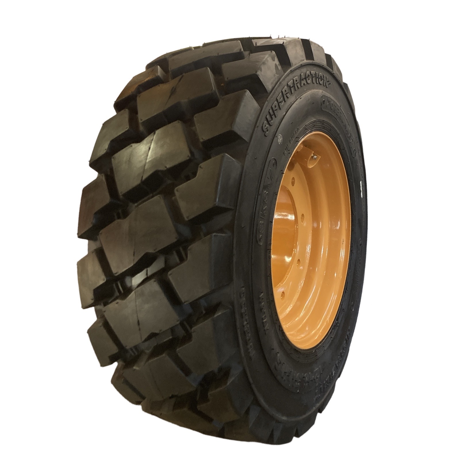 HD 12-16.5 SKS-7 Front Backhoe Tires/Rims for 4WD Case 580L,580SL,580M ...