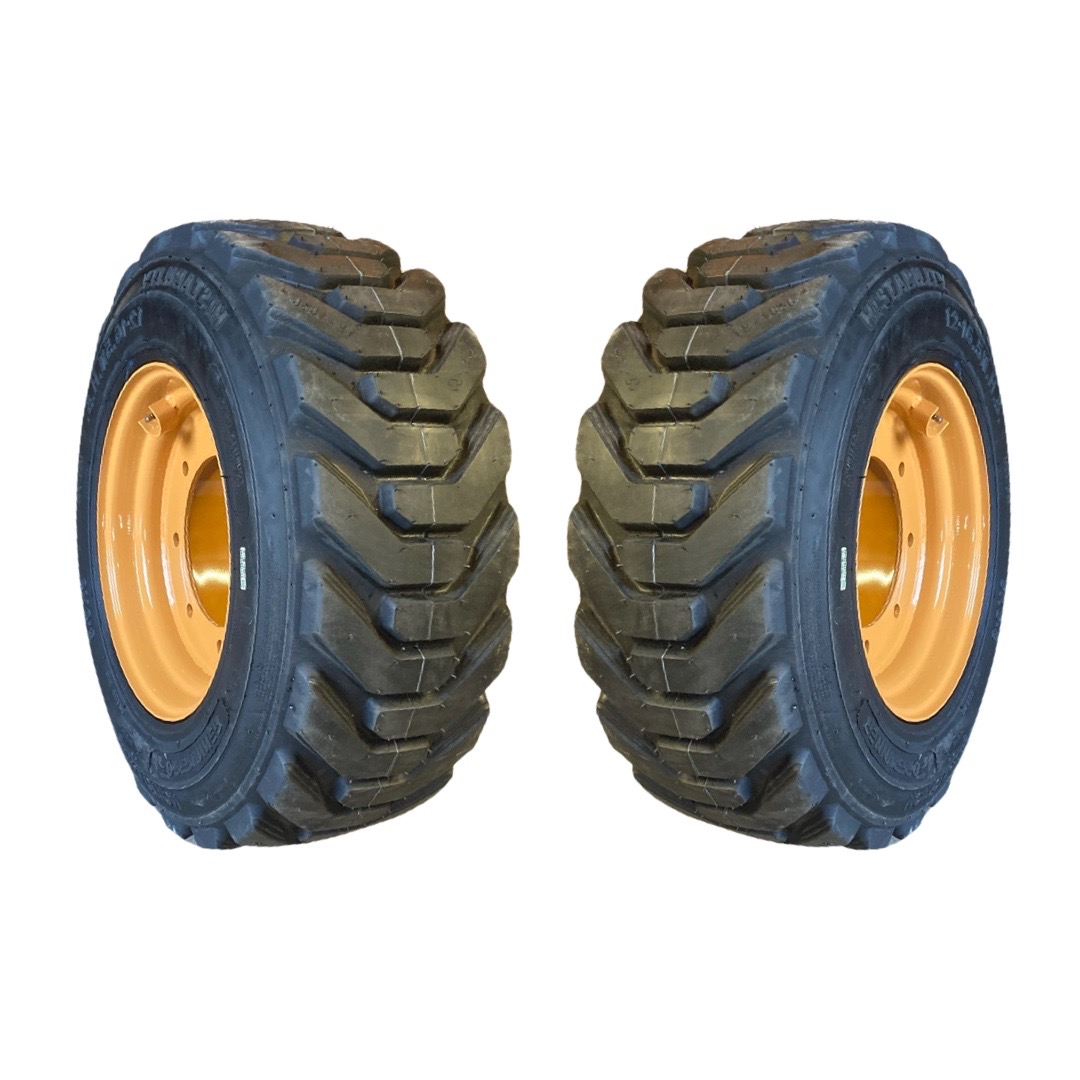 HD 12-16.5 SKS-8 Front Backhoe Tires/Rims for 4WD Case 14PLY-12X16.5 | eBay