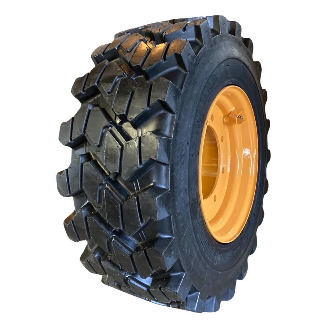 HD 12-16.5 SKS-9 Front Backhoe Tires/Rims for 4WD Case 580L,580SL,580M ...