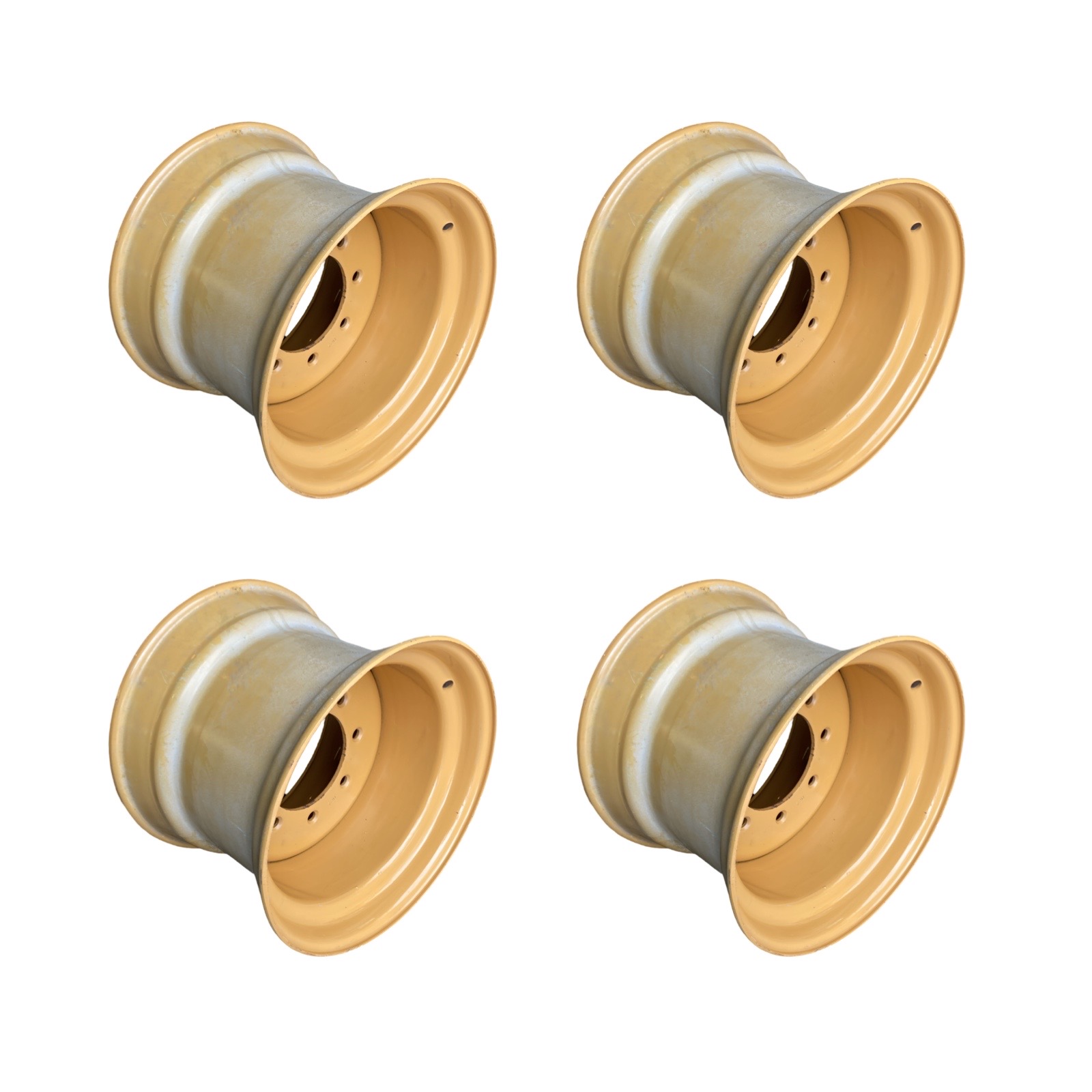 16.5x12,8 lug Skid Steer Rims for Case-fits 33X15.5-16.5 High-Flotation ...