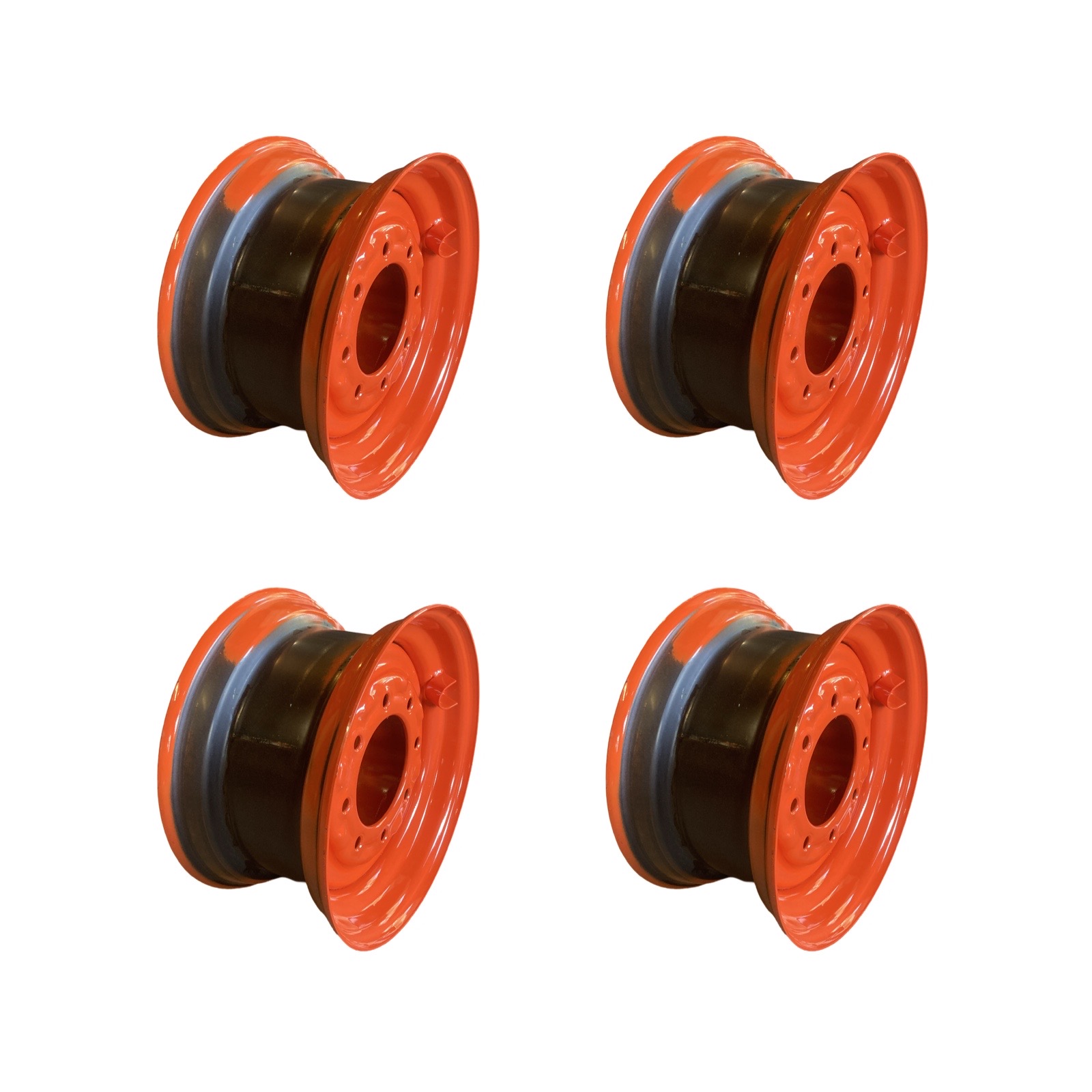 16.5x8.25,8-lug Rims for Bobcat Skid Steers S160 & more CUSTOM NARROW ...